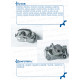 Toyota 47750-42090 Суппорт тормозной передний левый