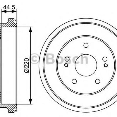 Bosch 0 986 477 147 Тормозной барабан 