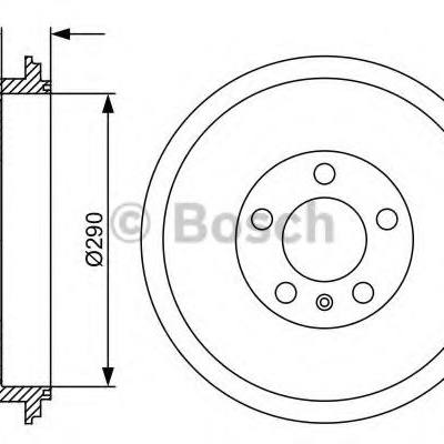 Bosch 0 986 477 152 Барабан тормозной 
