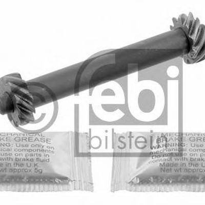 Febi 30484 Тормозной вал, барабанный тормозной механизм | перед |