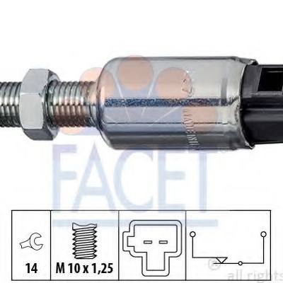 Facet 7.1287 Втулка пальца тормозной колодки