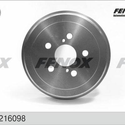 Fenox TO216098 Барабан тормозной | зад прав/лев |