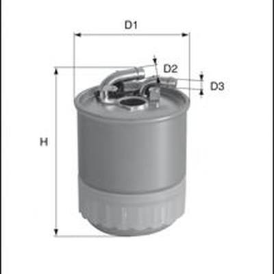 MECAFILTER ELG5433 Фильтр топливный