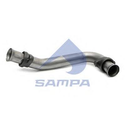 SAMPA 010.418 Трубопровод, Турбокомпрессор | перед | HCV