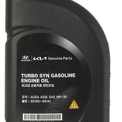 Hyundai/Kia 05100-00141 Масло моторное синтетическое TURBO SYN GASOLINE 5W-30, 1л