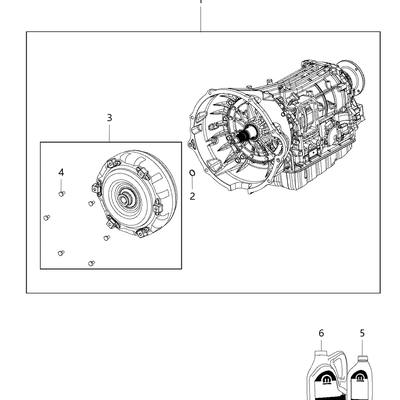 Chrysler 05189966AB Гидравлическая жидкость mopar as68rc (0,946л)