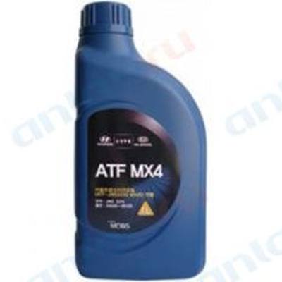 Hyundai/Kia 04500-00130 ATF MX4 JWS 3314, 1л (авт. транс. полусинт. масло)