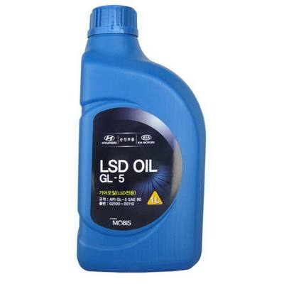 Hyundai/Kia 02100-00110 90W LSD Oil API GL-5, 1л (мин. транс. масло)