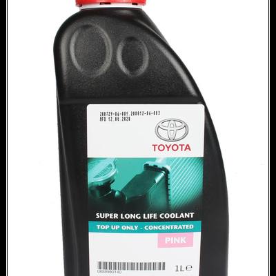 Toyota 08889-80140 Антифриз, концентрат Super Long Life Coolant, розовый, 1л