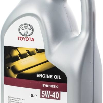 Toyota 08880-80375 5W-40 Synthetic Engine Oil API SN/SM, ACEA A3/B3, A3/B4 5л (синт. мотор. масло)