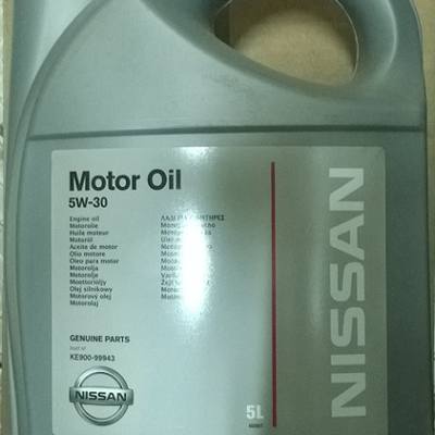 Nissan KE900-99943 Масло моторное синтетическое Моtоr Oil 5W-30, 5л ( KE90099943R )