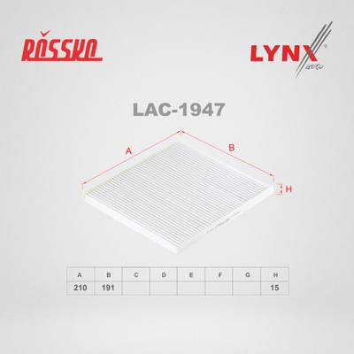 LYNXauto LAC-1947 Фильтр салона