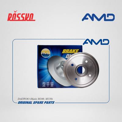 AMD AMD.BD158 Барабан тормозной | зад |
