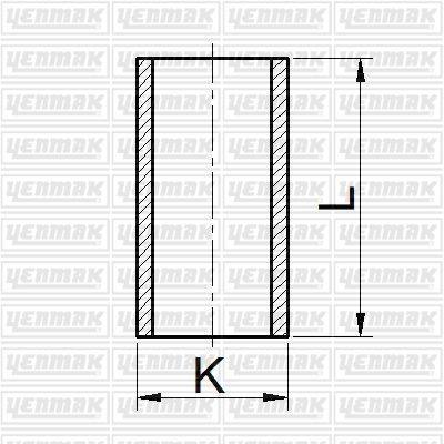 Hyundai/Kia 21131-41911 Гильза блока цилиндров