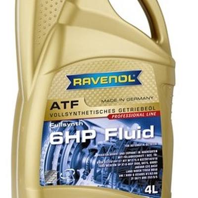 RAVENOL 1211112-004-01-999 Трансмиссионное масло ravenol atf 6 hp fluid (4л) new