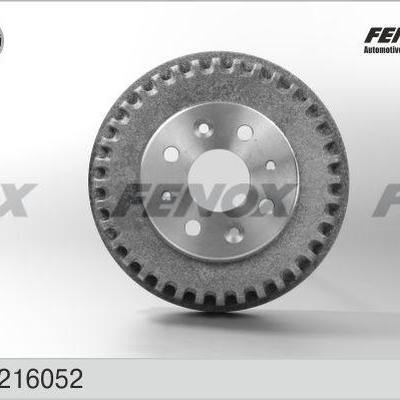 Fenox TO216052 Барабан тормозной | зад прав/лев |