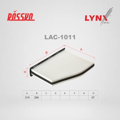 LYNXauto LAC-1011 Фильтр салона