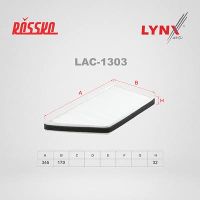 LYNXauto LAC-1303 Фильтр салона