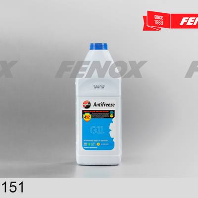 Fenox AF1151 Антифриз, готовый раствор G11 синий 1 кг