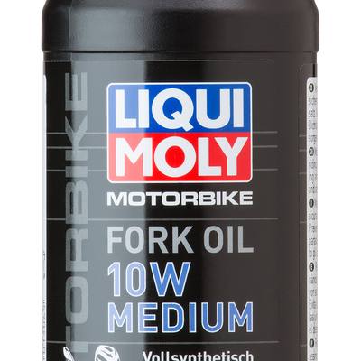 Liqui Moly 1506 10W Масло для вилок и амортизаторов Motorbike Fork Oil Medium, 500мл (синт.масло)