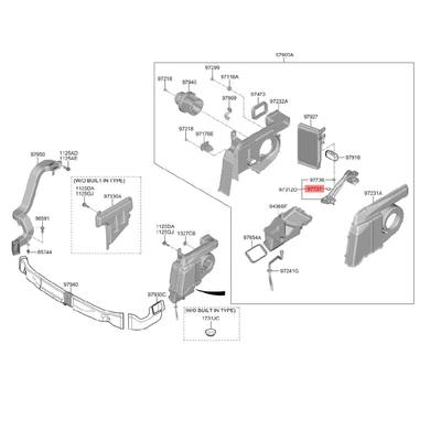 Hyundai/Kia 97084-4H000 Уплотнительное кольцо системы кондиционирования
