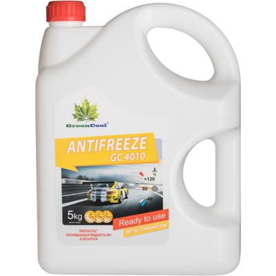 GreenCool 752170 Антифриз GreenCool GC4010 G11, 5 кг (желтый)