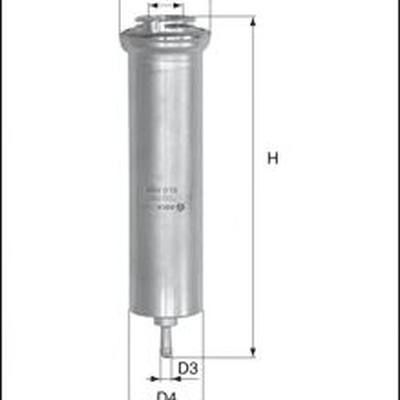 MECAFILTER ELG5461 Фильтр топливный