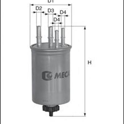 MECAFILTER ELG5464 Фильтр топливный