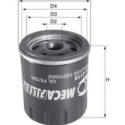 MECAFILTER ELH4467 Фильтр масляный