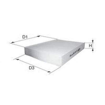 MECAFILTER ELR7332 Фильтр салона