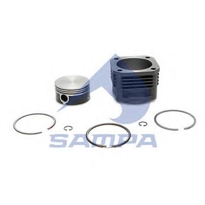 SAMPA 096.882 Кольца поршневые HCV