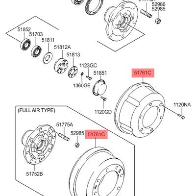 Valeo R5508 Тормозной барабан