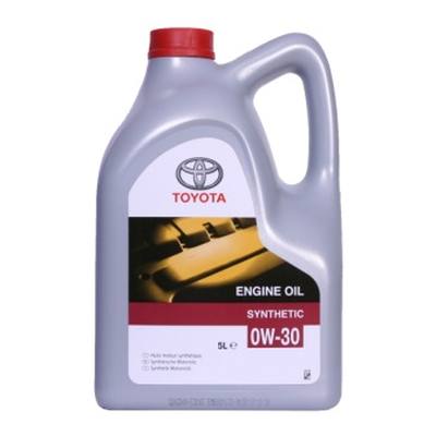 Toyota 08880-80365-GO 0W-30 Synthetic Engine Oil API SL/CF, ACEA A3/B3/B4 5л (синт. мотор. масло) ( 0888080365 )