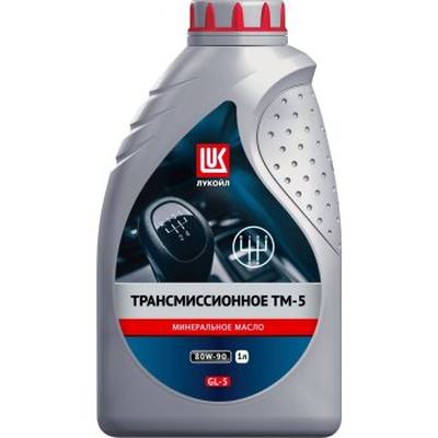 Лукойл 19550 80W-90 ТМ-5, API GL-5, 1л, (мин.транс.масло)