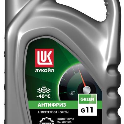 Лукойл 227386 Антифриз, готовый раствор зеленый -40 G11 Green, 5кг