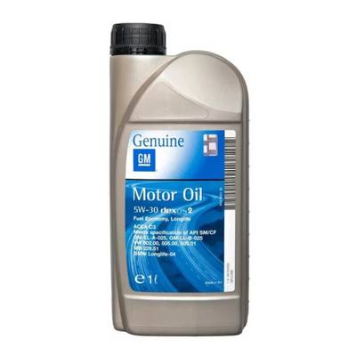 GM 95599403 Масло моторное синтетическое 5W-30 dexos2, 1л