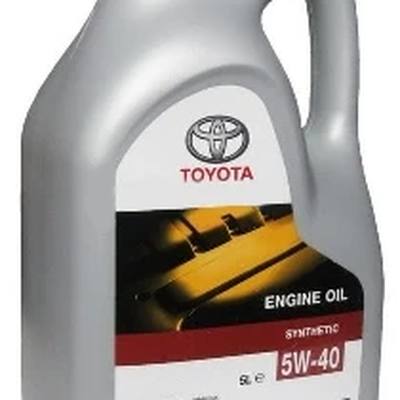 Toyota 08880-80375-GO 5W-40 Synthetic Engine Oil API SN/SM, ACEA A3/B3, A3/B4 5л (синт. мотор. масло)