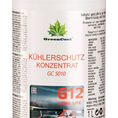 Gt oil 1950032214052 Антифриз Polarcool Extra G12 красный, 1 кг