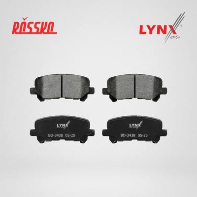 LYNXauto BD-3438 Колодки тормозные дисковые | зад |