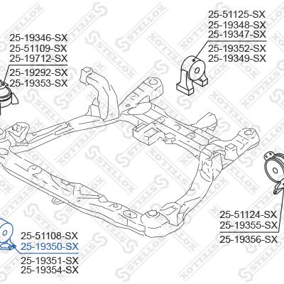 Hyundai/Kia 218103V200 Кронштейн бампера