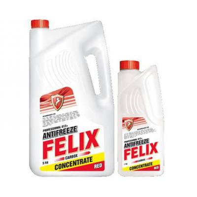 FELIX 430206040 Антифриз, концентрат CARBOX G12+ -45 красный 1л