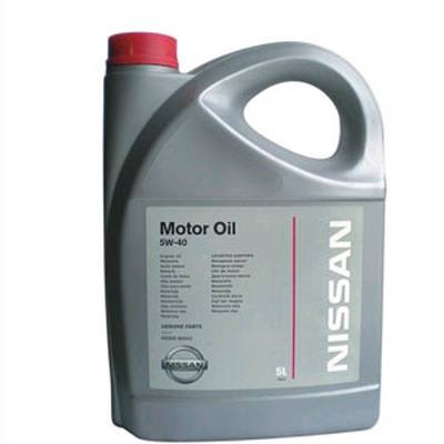 Nissan KE900-90042 Масло моторное синтетическое Motor Oil 5W-40, 5л