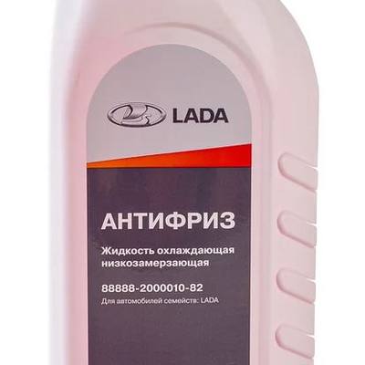 Lada 88888200001082 Антифриз G12 1 кг красно-фиолетовый
