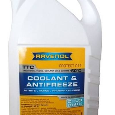 RAVENOL 141014000501999 Антифриз готовый к прим. жёлтый ravenol ttc cold c