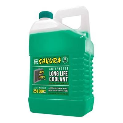 Sakura 430201404 Снят с производства Антифриз sakura green 5кг