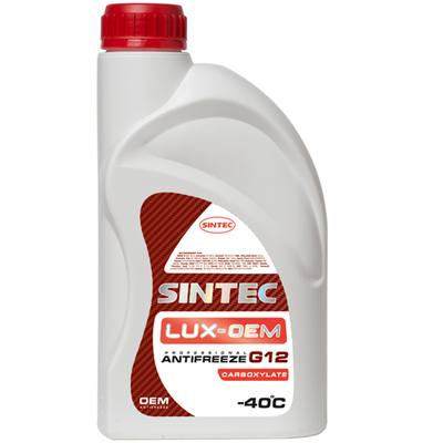 SINTEC 613500 Антифриз Sintec LUX красный G12+ (-40) 1 кг