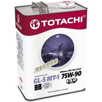 Totachi 4589904931550 Снят, замена G3304 Масло трансмиссионное синтетическое TOTACHI Ultima LSD Syn-Gear 75W-90 GL-5 4л