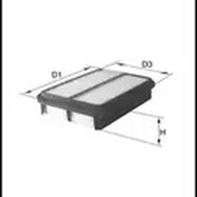 MECAFILTER ELP9485 Фильтр воздушный