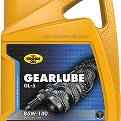 KROON-OIL 01329 Масло трансмиссионное Gearlube GL-5 85W-140 5L