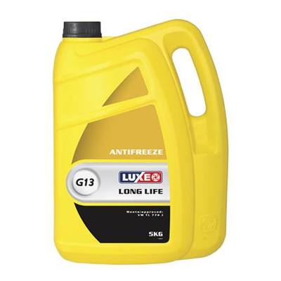 Luxe 698 Антифриз LUXE (5 кг) желтый